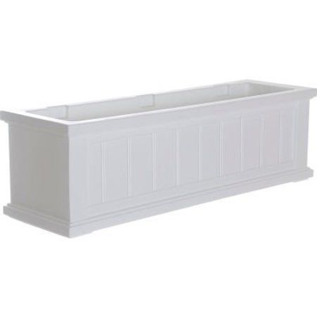 MAYNE MAIL POST INC Mayne® Cape Cod 3-ft. Window Box Planter, White 4840-W